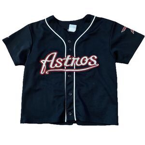Vintage Majestic Houston Astros Jersey #17 Berkman Small